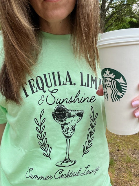 Tequila Lime Sunshine tee