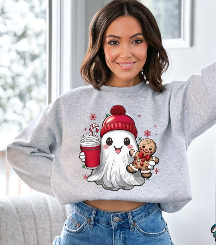 Christmas Ghost Sweatshirt