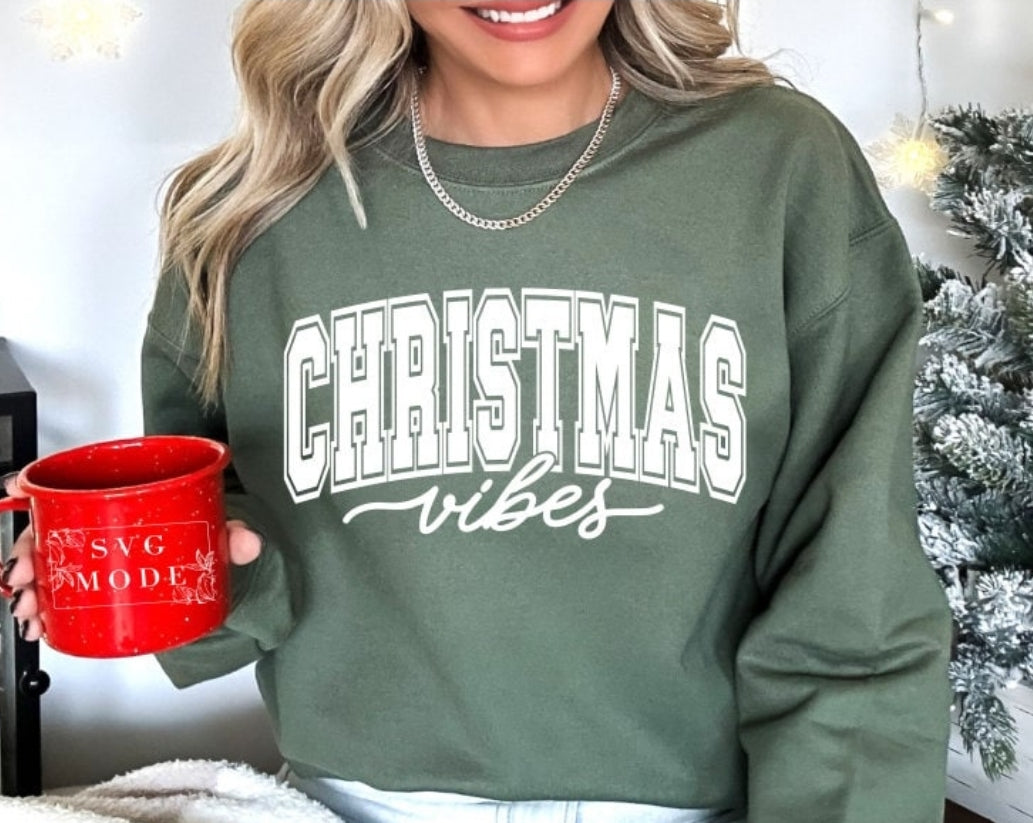 Christmas Vibes Sweatshirt