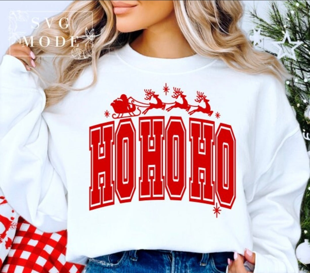 Ho Ho Ho red Sweatshirt