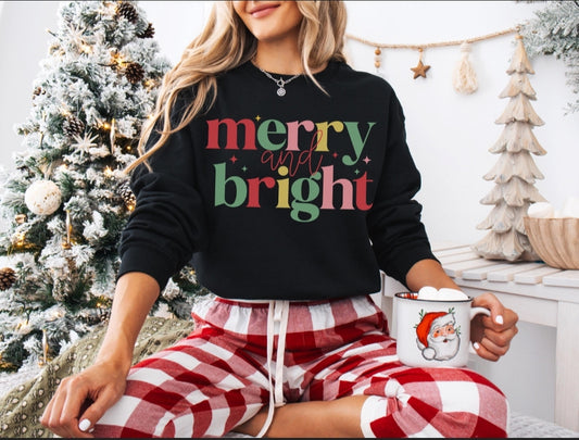 Merry and Bright Sweatshirt