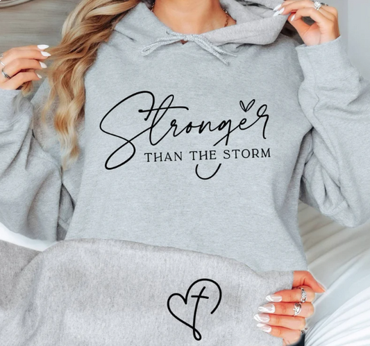 Stronger than the Storm hoodie